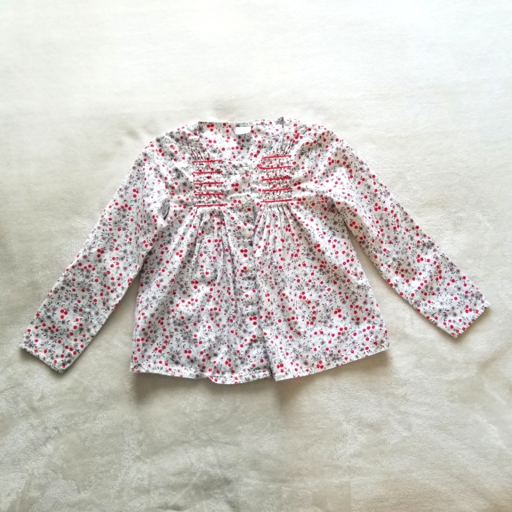Edgehill Collection Girl's Blouse Size 6